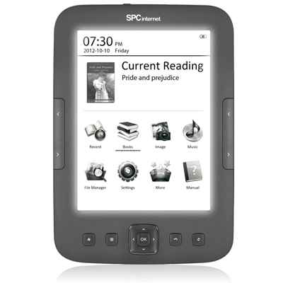 Spc 5607n Ebook Reader Paperlight 6 4gb Gris